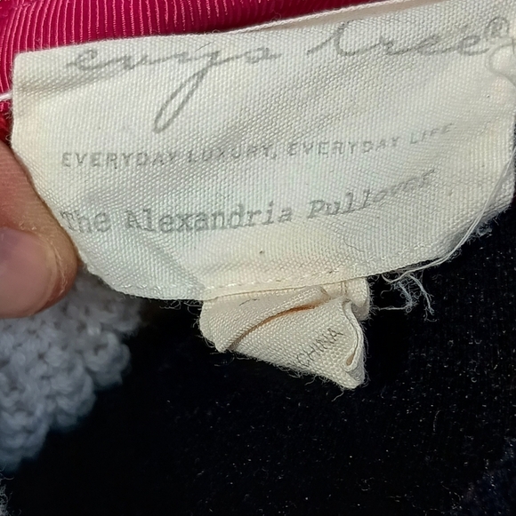 Evys Tree Striped Red and White Women's Sweater_XL - Picture 5 of 7